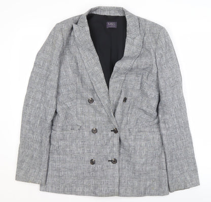 Womens UK Size 36 Marks and Spencer  Black Blazer