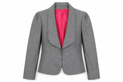 Womens UK Size 12 Marks and Spencer Regular Grey Blazer