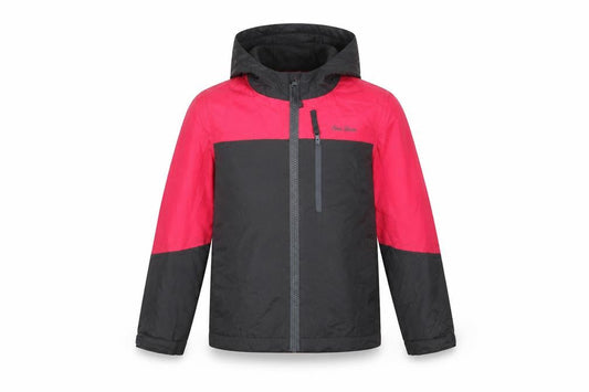 Peter Storm Girls Pink Black Windbreaker Jacket 7-8 Years