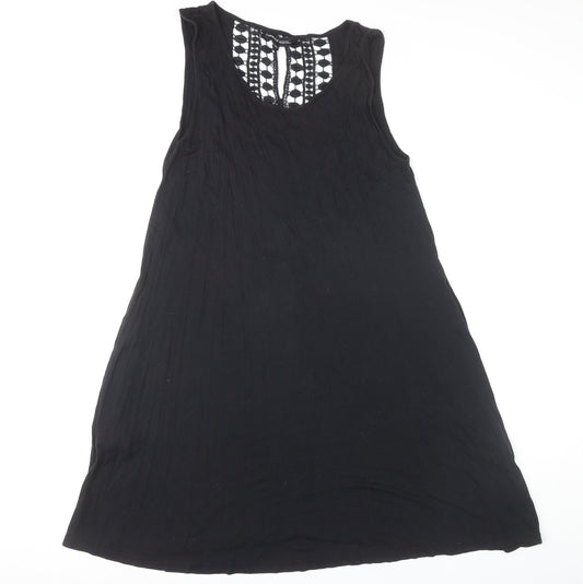 Capsule Women's Black Sleeveless Dress Size 16