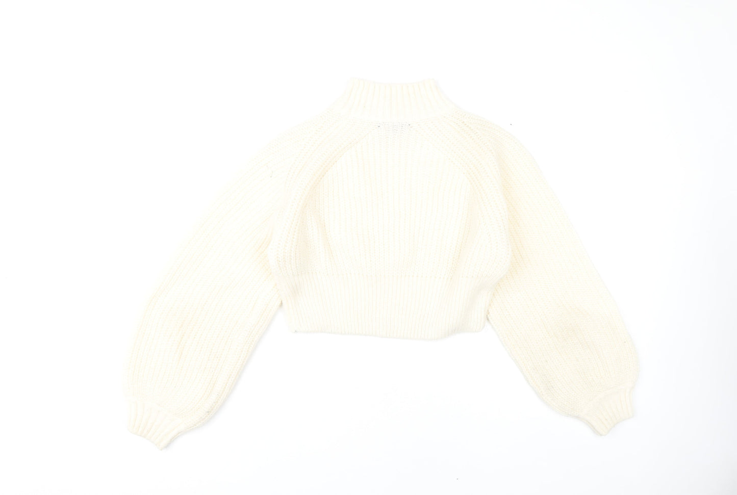 Womens UK Size S Pink Vanilla Ivory Pullover Jumper