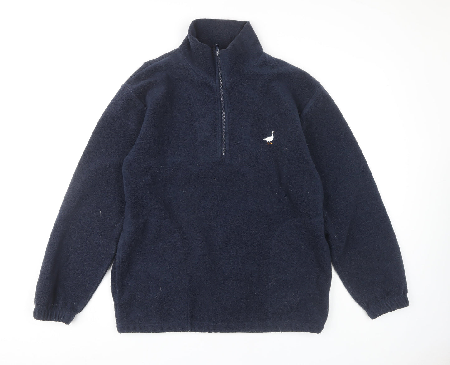 G&G Blue Fleece 1/2 Zip Sweatshirt, Unisex M