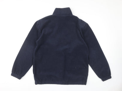 G&G Blue Fleece 1/2 Zip Sweatshirt, Unisex M