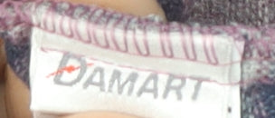 Damart Women's Multicoloured Checked Pleated Skirt Size 20