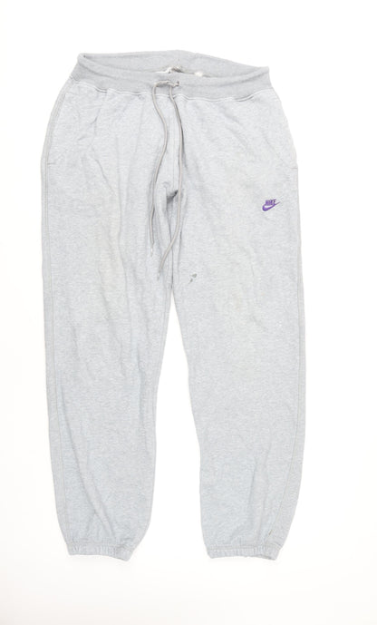 Nike Men's Grey Sweatpants L Casual Sports Wear