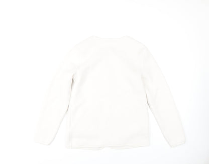 Womens UK Size XS Marks and Spencer Ivory Basic Jacket