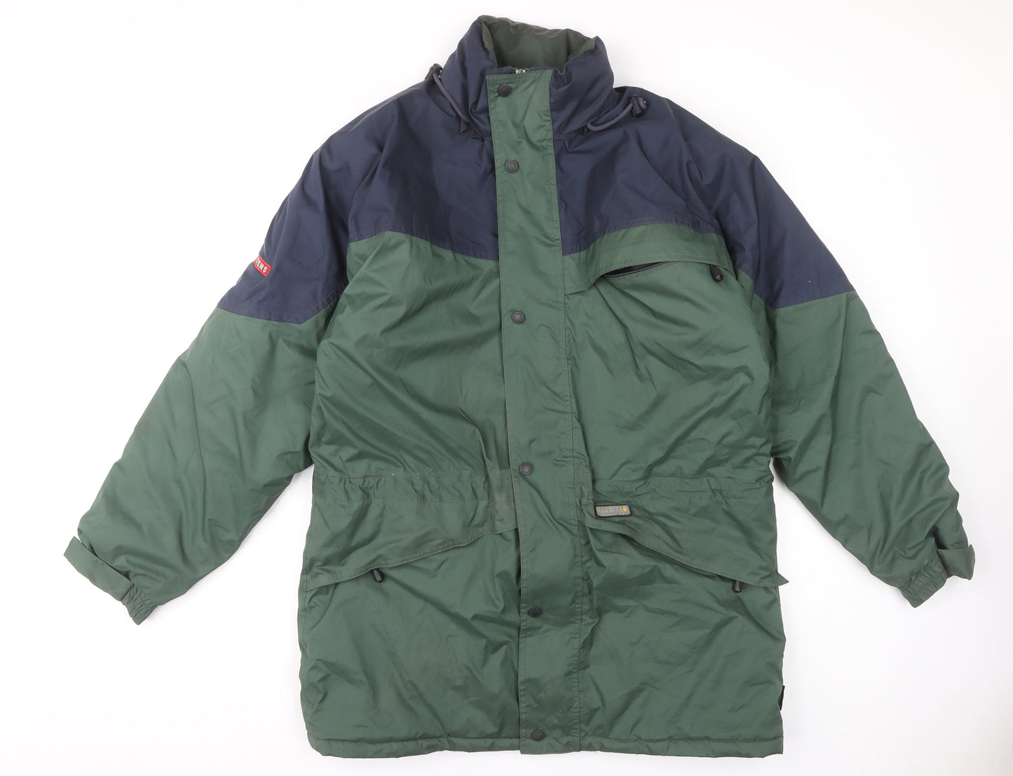 Mens UK Size M Regatta Green Parka Coat