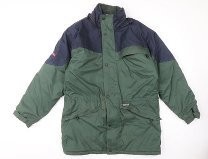 Mens UK Size M Regatta Green Parka Coat