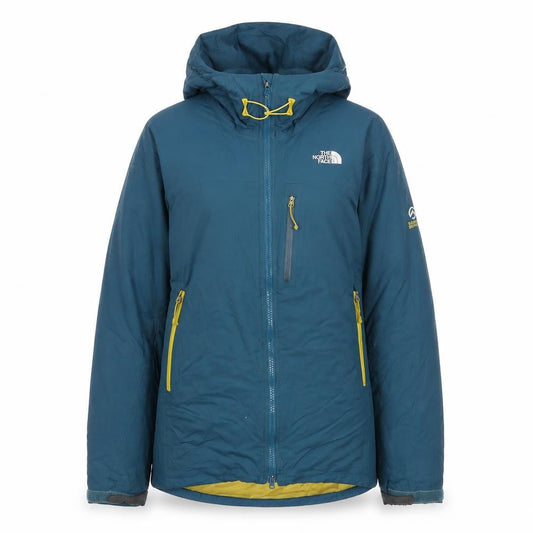 The North Face Women's Blue Puffer Jacket S Hooded
