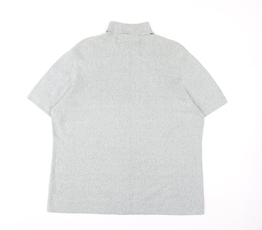Womens UK Size 22 Ann Harvey Grey Jersey T-Shirt