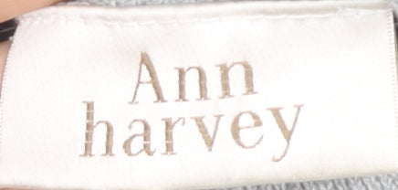 Womens UK Size 22 Ann Harvey Grey Jersey T-Shirt