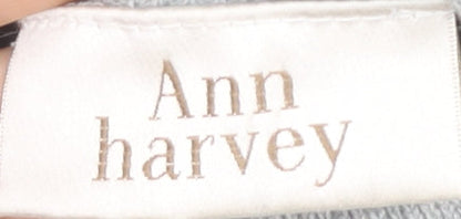 Womens UK Size 22 Ann Harvey Grey Jersey T-Shirt