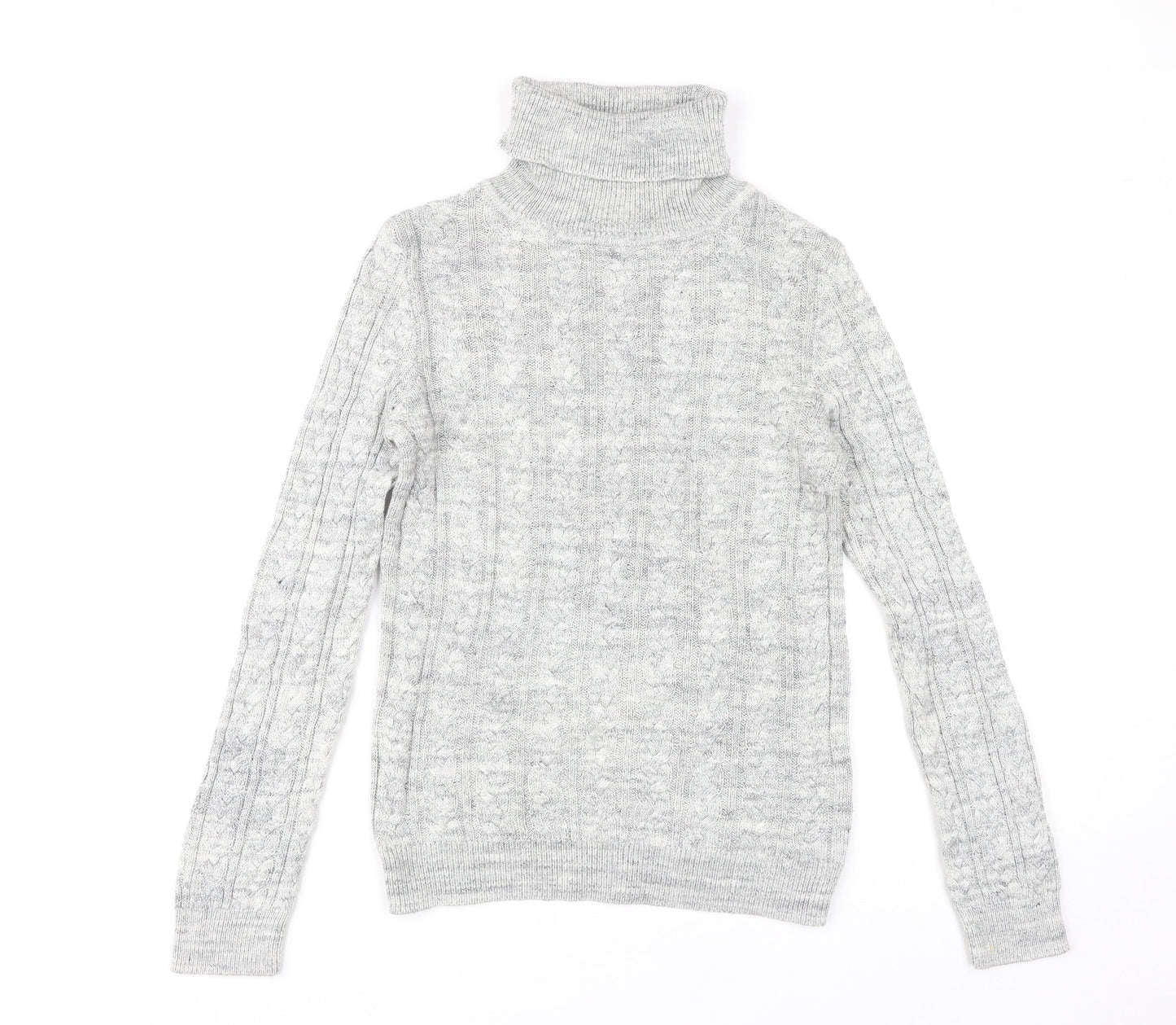 Womens UK Size XS H&M Grey Pullover Jumper