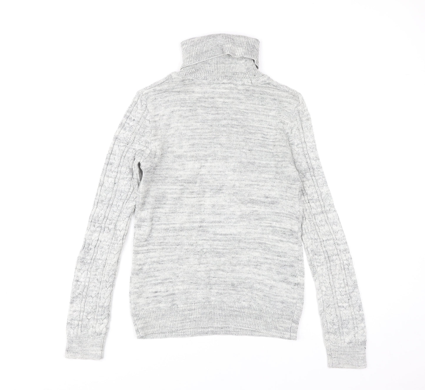 Womens UK Size XS H&M Grey Pullover Jumper