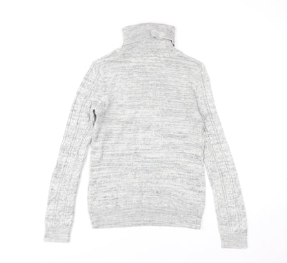 Womens UK Size XS H&M Grey Pullover Jumper