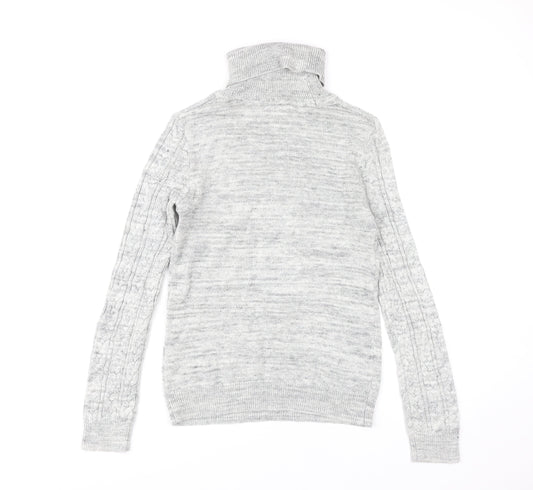Womens UK Size XS H&M Grey Pullover Jumper