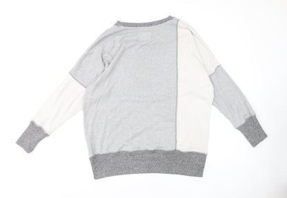 Womens UK Size 10 NEXT Grey Pullover Jumper