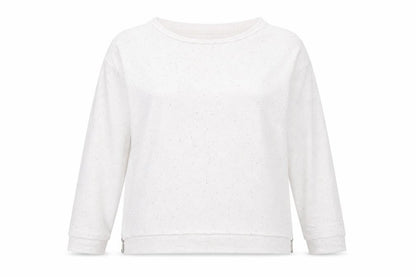 Womens UK Size 8 Regatta White Full Zip Sweatshirt