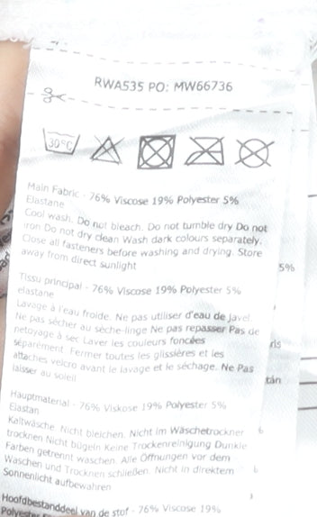 Regatta Women's White Lightweight Zip Sweatshirt Size 8