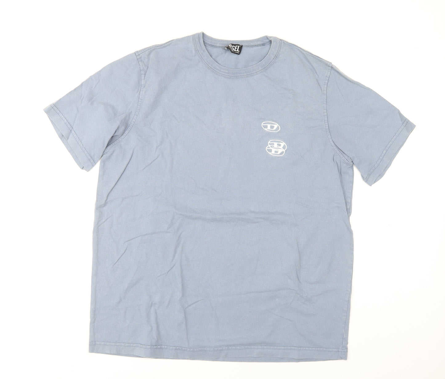 Mens UK Size M Diesel Blue  T-Shirt