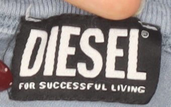 Mens UK Size M Diesel Blue  T-Shirt