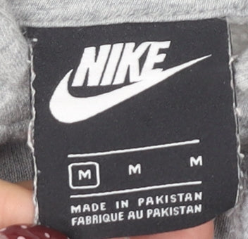 Nike Women's Grey Full Zip Hoodie M