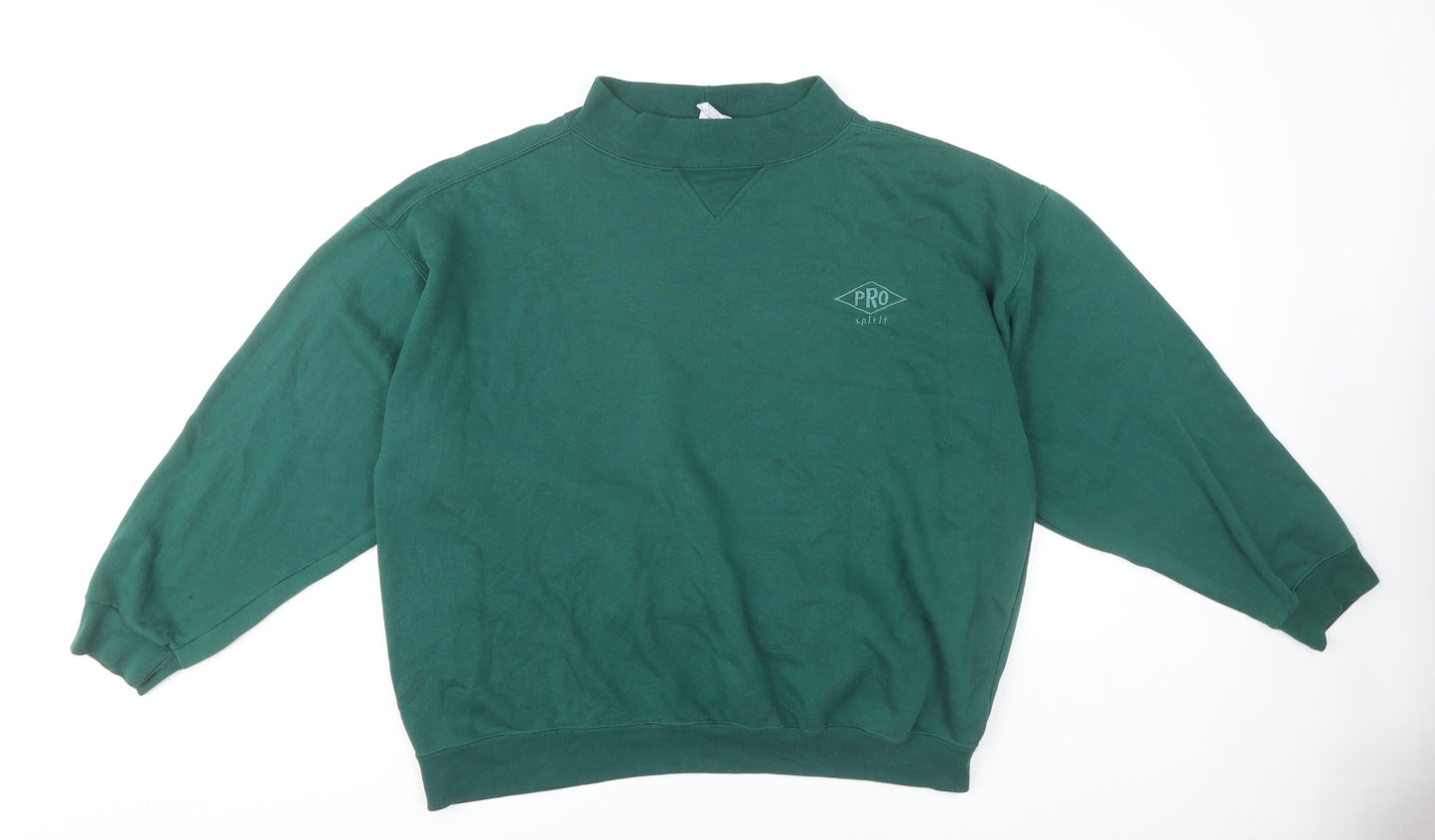 Pro Spirit Men's Green Sweatshirt 2XL Long Sleeve