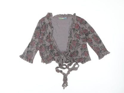 Bohemia Women's Multicoloured S Floral Cardigan