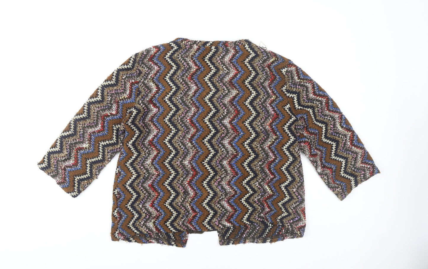 Womens UK Size L Marks and Spencer Multicoloured Cardigan Jumper