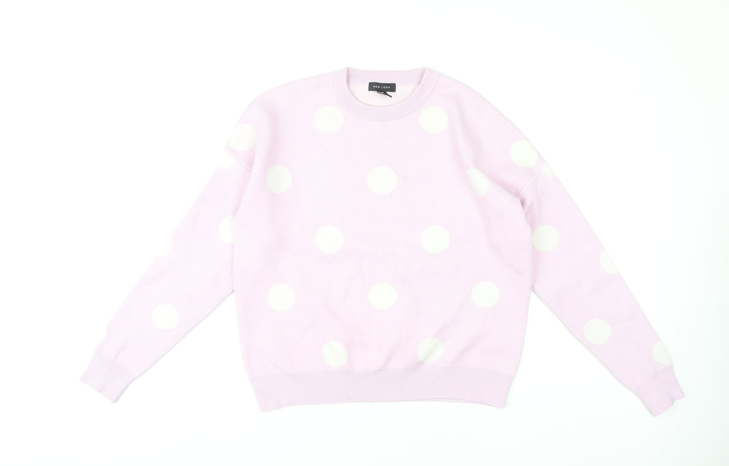 Womens UK Size S New Look Pink Pullover Jumper