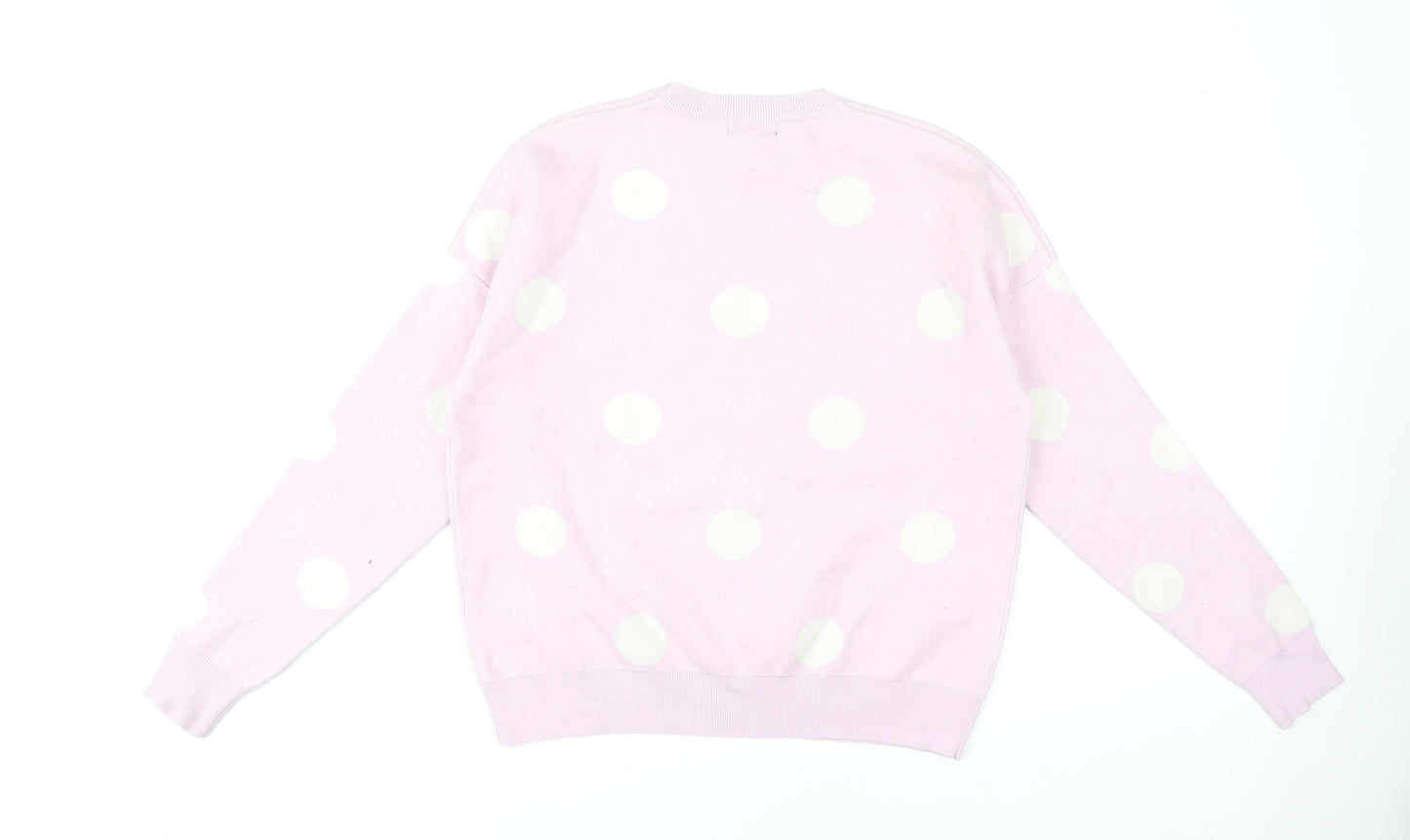 Womens UK Size S New Look Pink Pullover Jumper