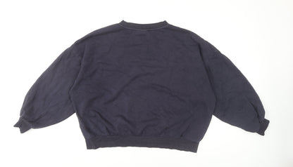 H&M Unisex Blue M Yale Logo Pullover Sweatshirt