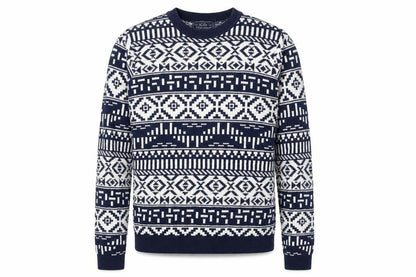 Mens UK Size S Topman Blue Pullover Jumper