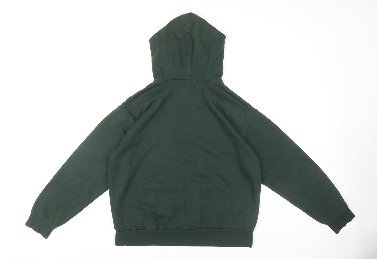 Womens UK Size S Disney Green Pullover Hoodie