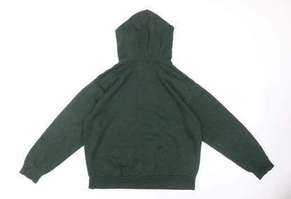 Womens UK Size S Disney Green Pullover Hoodie