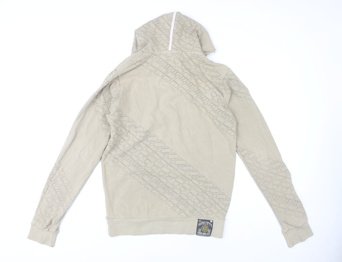 Pride and Soul Men's Beige Pullover Hoodie Size S