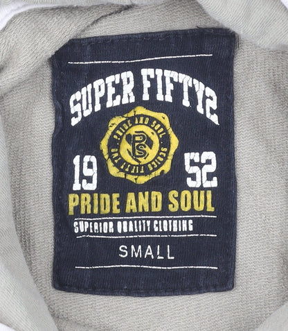 Pride and Soul Men's Beige Pullover Hoodie Size S