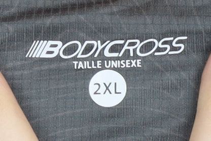 Bodycross 100 Meilin Berlin Unisex Grey Graphic T-Shirt 2XL, Sports Style