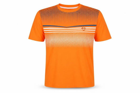 Atlasformen Men's Orange T-Shirt, M, Polyester