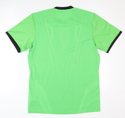 Adidas Men's Green Training T-Shirt - Size S