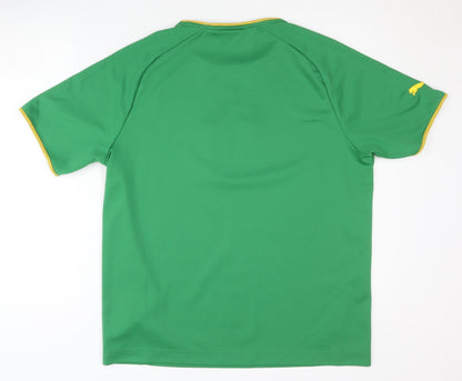 Puma Men's XL Green Football Jersey