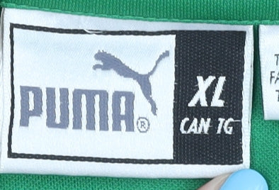 Puma Men's XL Green Football Jersey