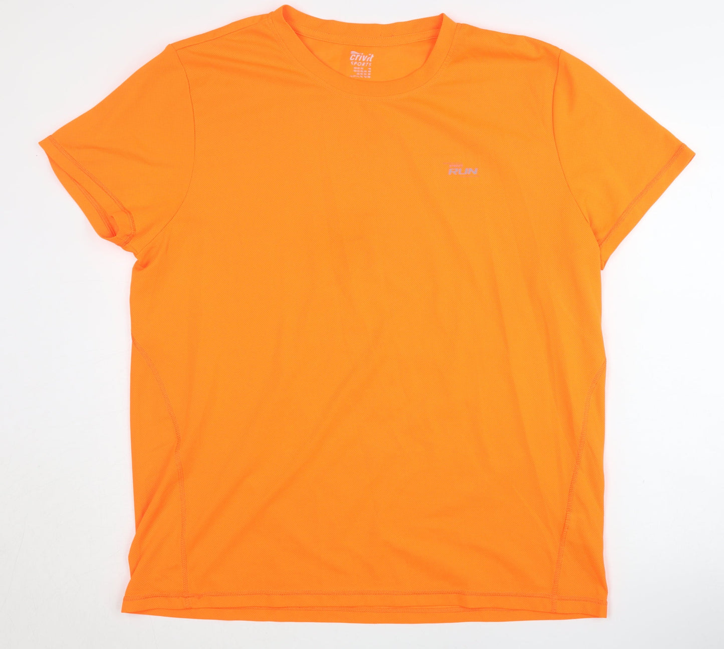 Crivit Men's Orange Running T-Shirt XL