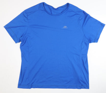 Decathlon Men's Blue 2XL Running T-Shirt
