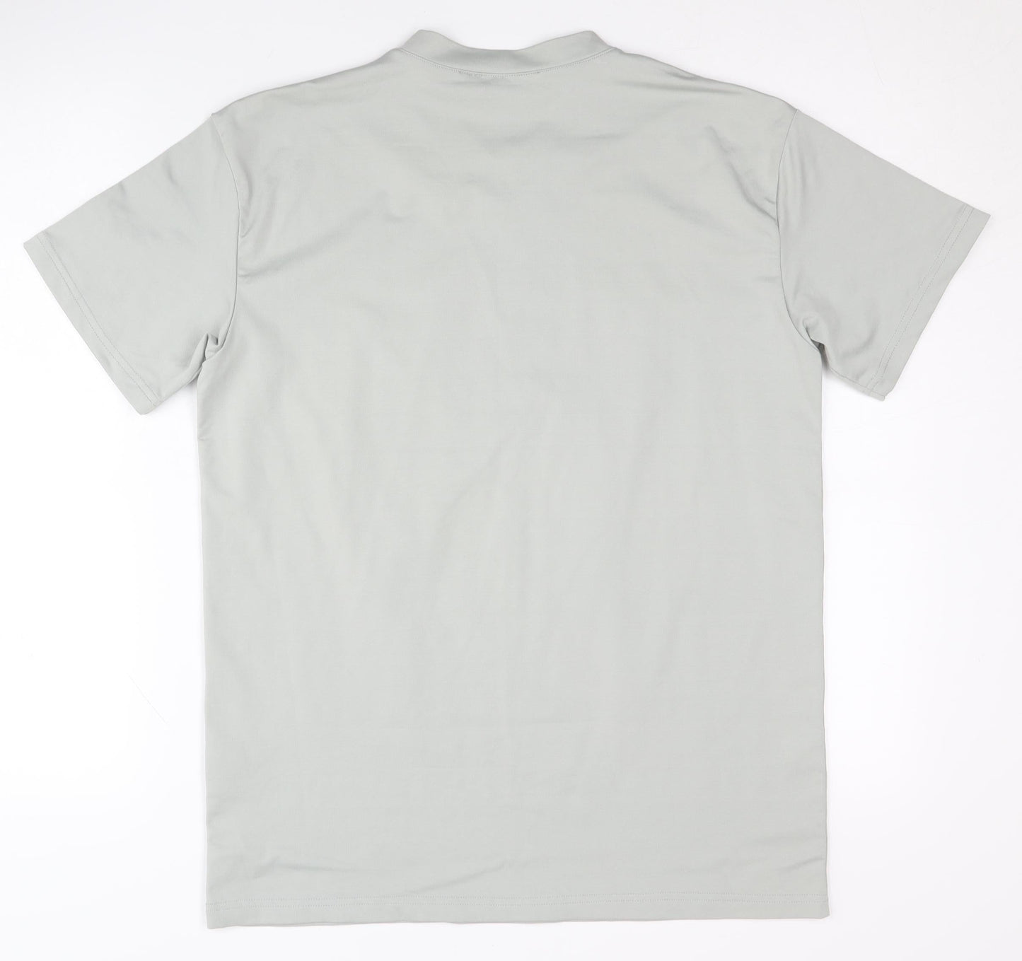 Theo Wormland Men's Grey Basic T-Shirt, Size L