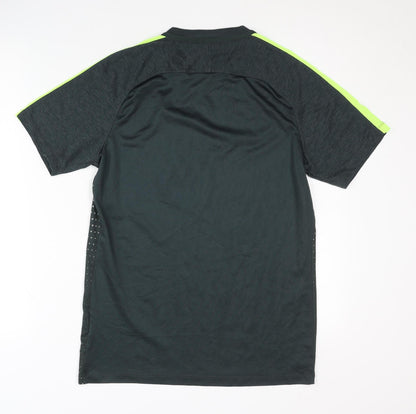 Nike Men Black Training T-Shirt M Quick Dry Sports