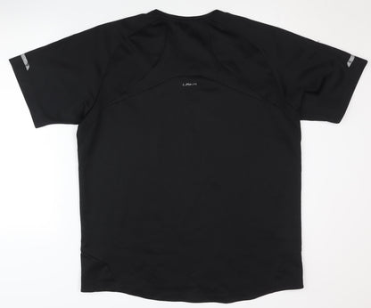 Adidas Men's Black T-Shirt L Gym Running