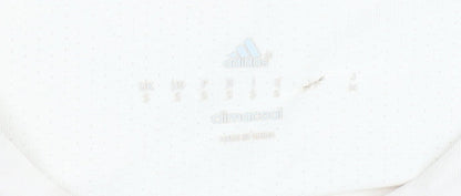 Adidas Men's Ivory Running T-Shirt Size S