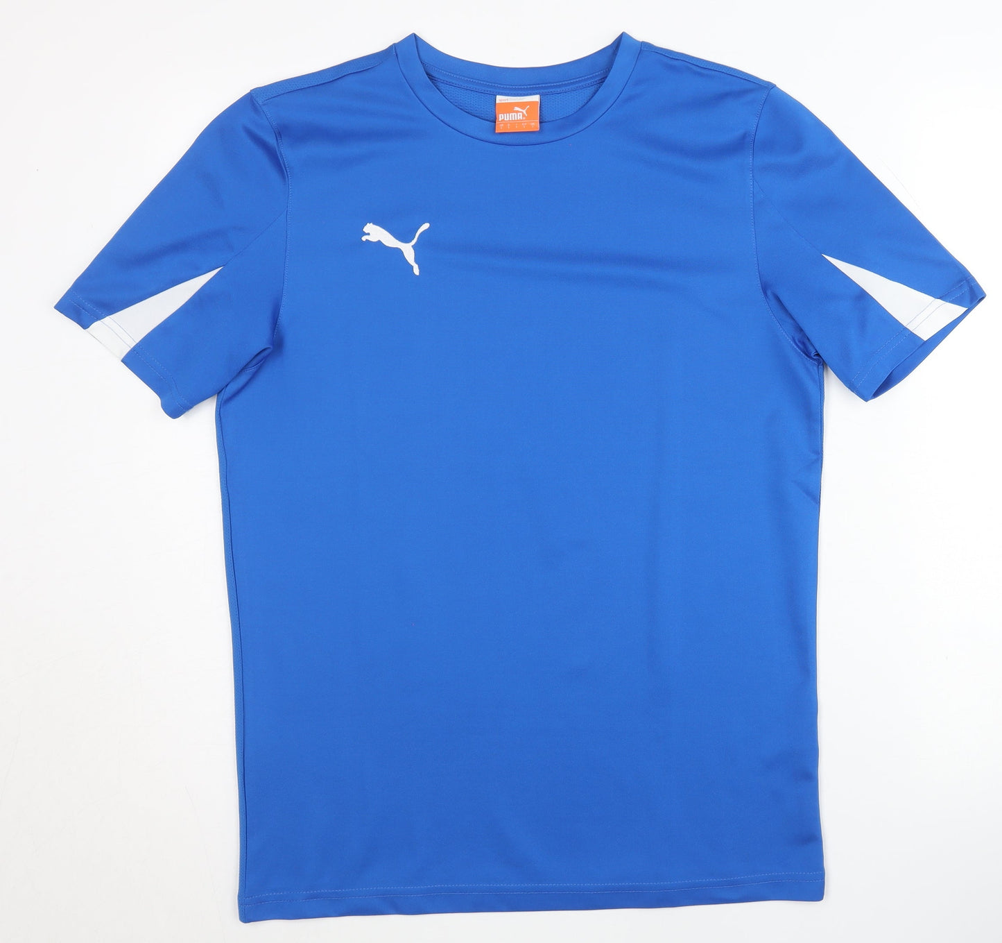 Puma Men's Blue T-Shirt L Jersey Activewear