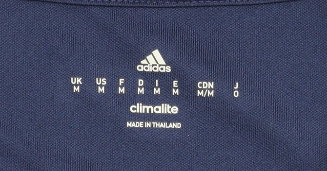 Adidas Men’s Blue Climalite Sports Jersey M
